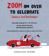 Race Car Invite